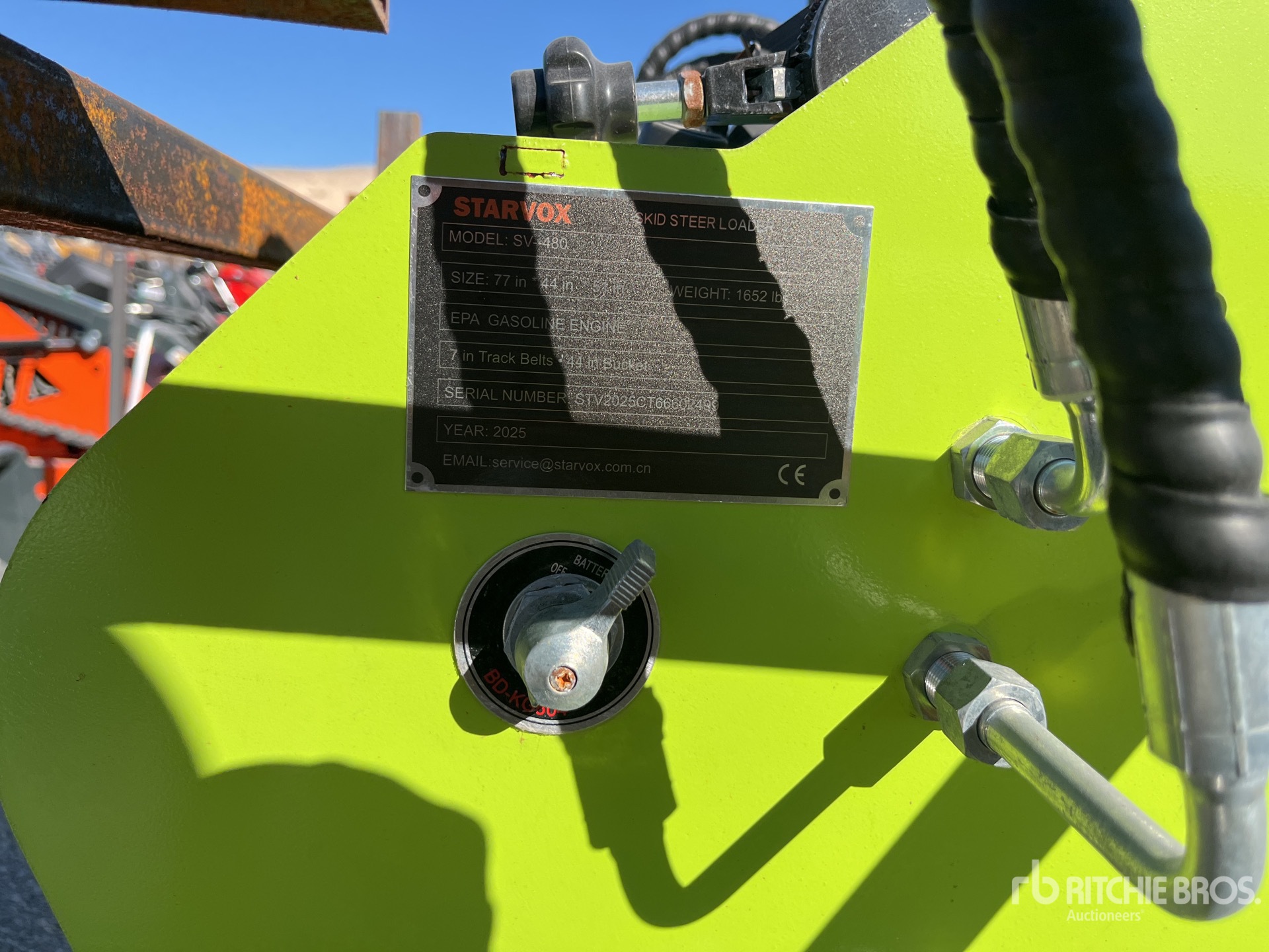 General Appearance with Seriennummer / FIN