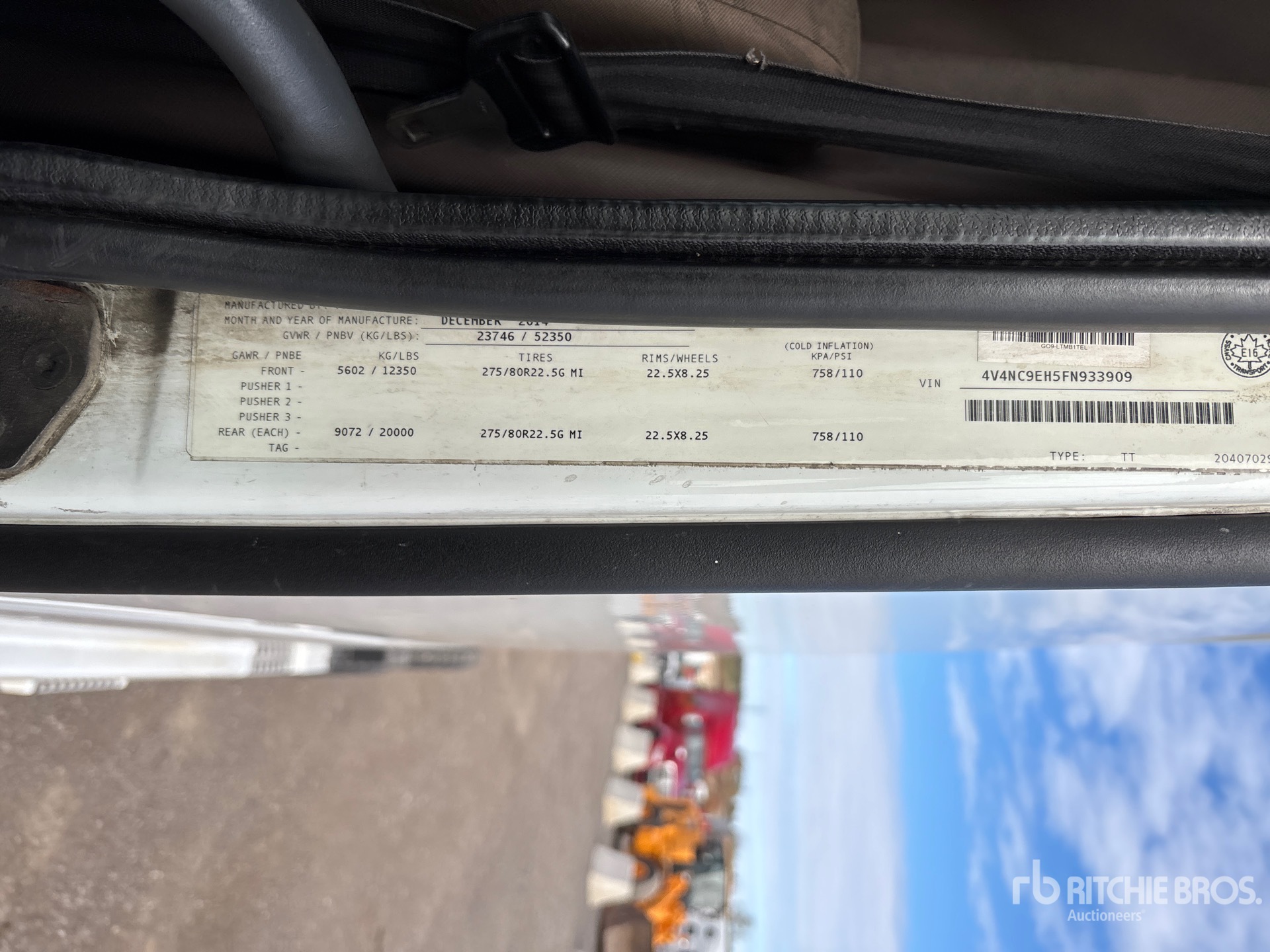 General Appearance with Second Serial Number/VIN Photo