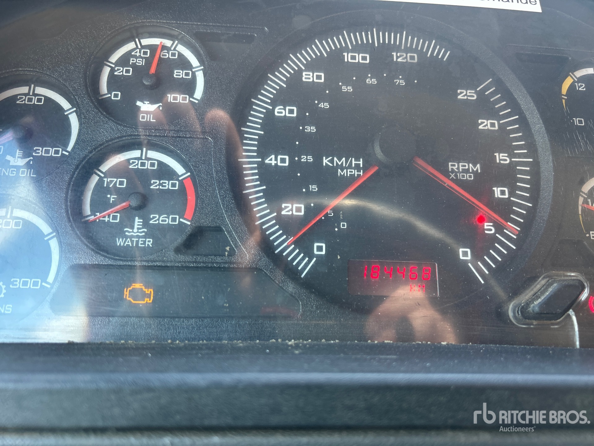 General Appearance with Hour Meter / Odometer