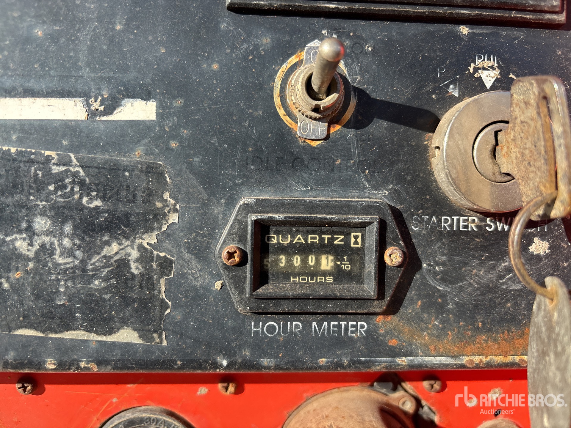 General Appearance with Hour Meter / Odometer