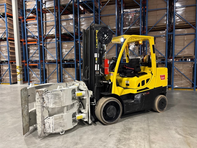 2018 Hyster S155FT 8900 lb Cushion Tire Forklift