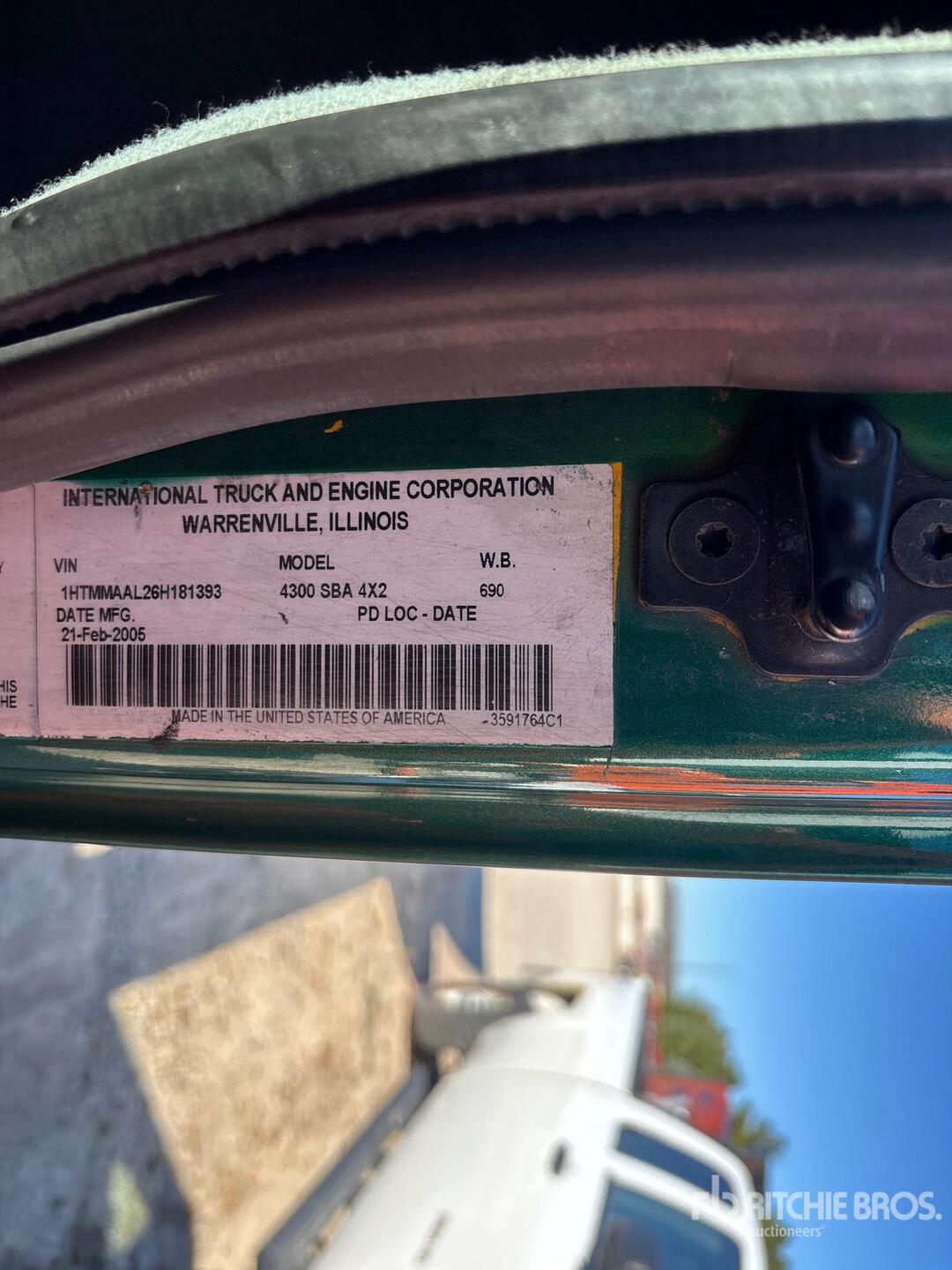 General Appearance with N.º de serie/VIN