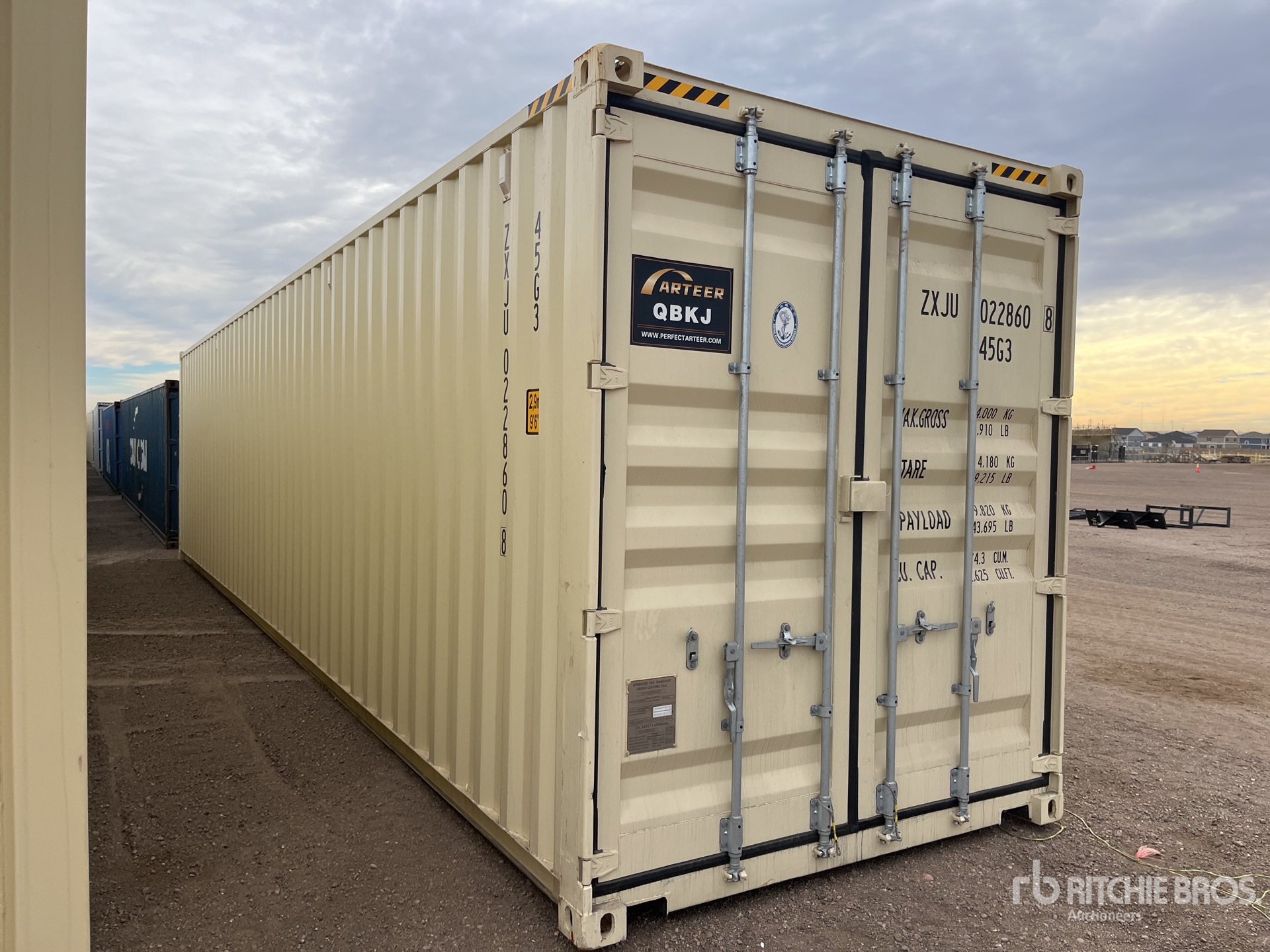 General Appearance with Picture, Right Front Corner