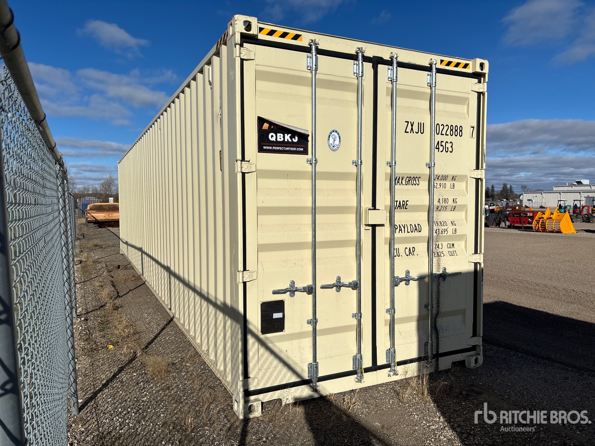 General Appearance with Picture, Right Rear Corner