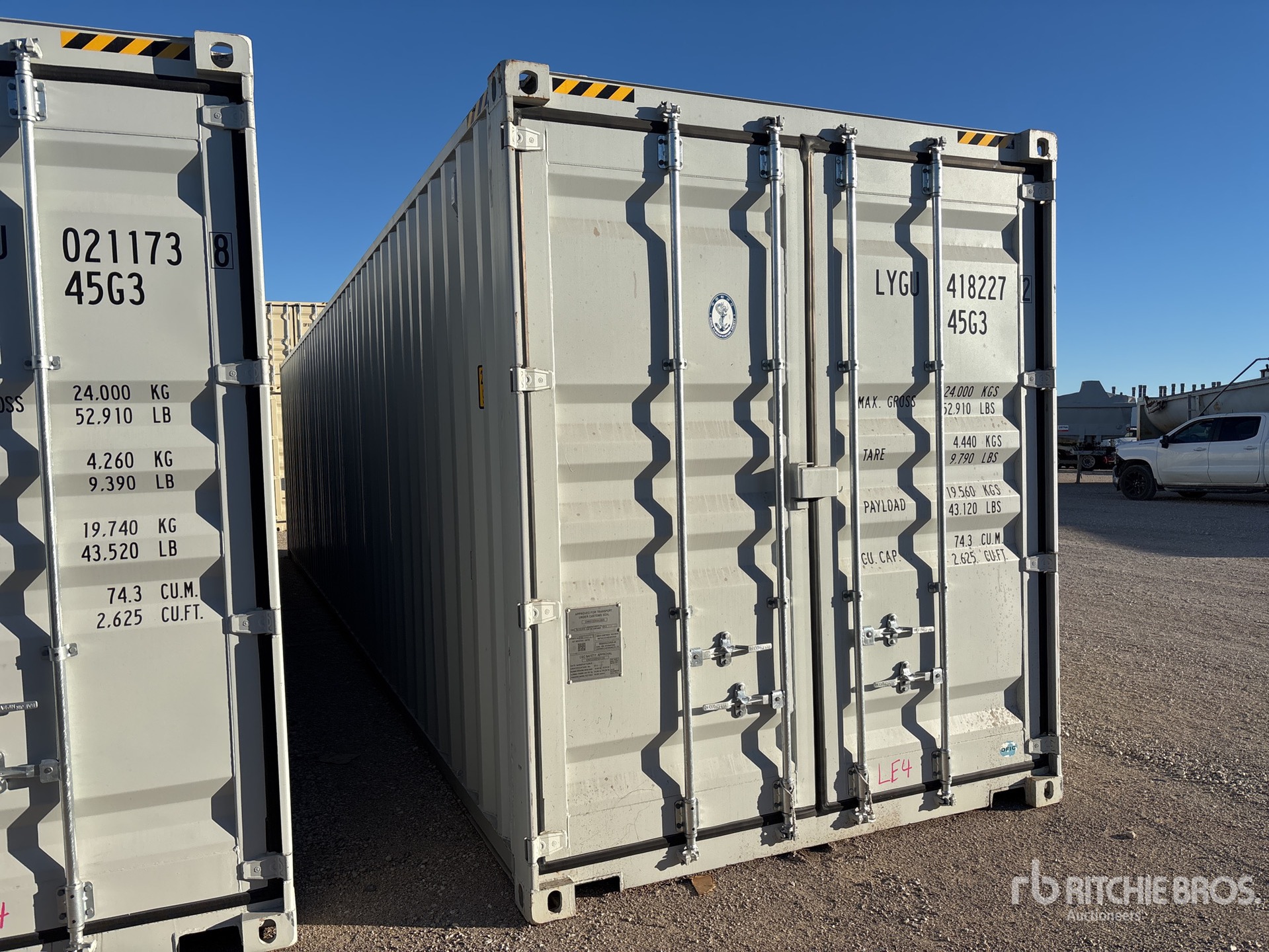 General Appearance with Picture, Left Rear Corner