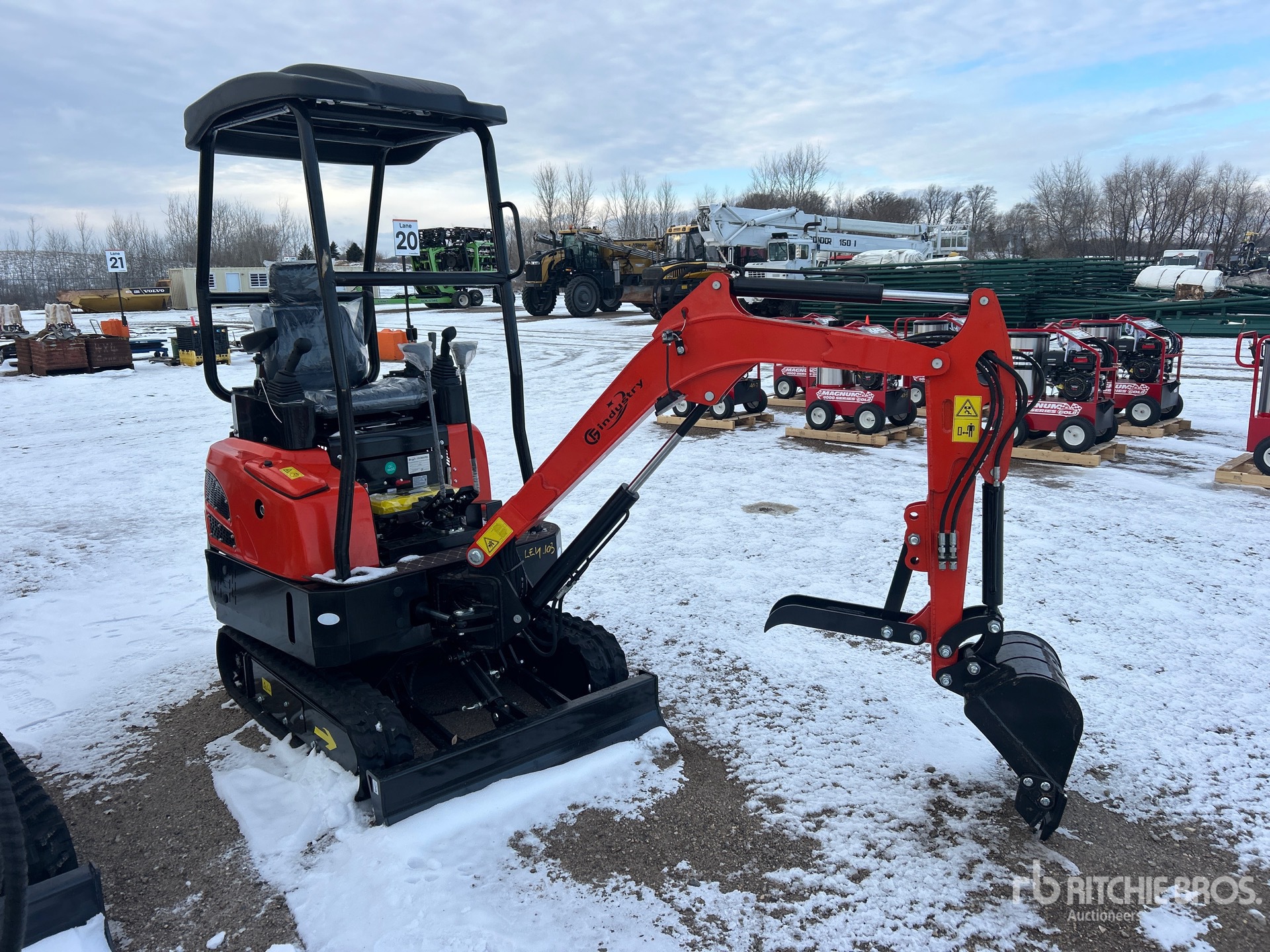 General Appearance with Picture, Right Front Corner