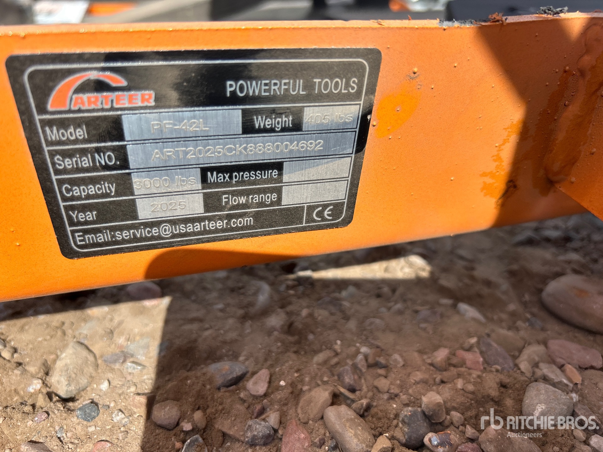 General Appearance with N.º de serie/VIN