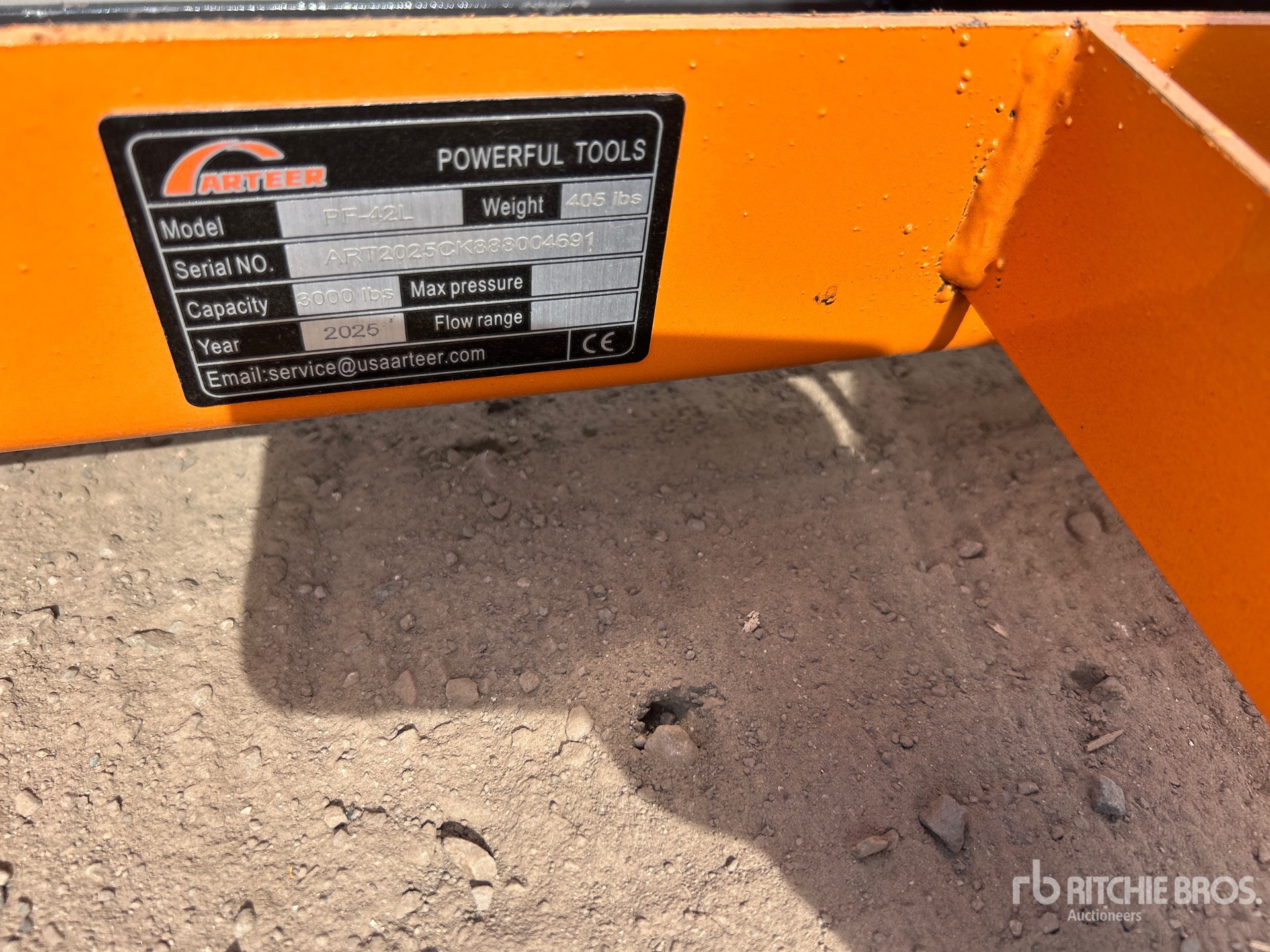 General Appearance with N.º de serie/VIN