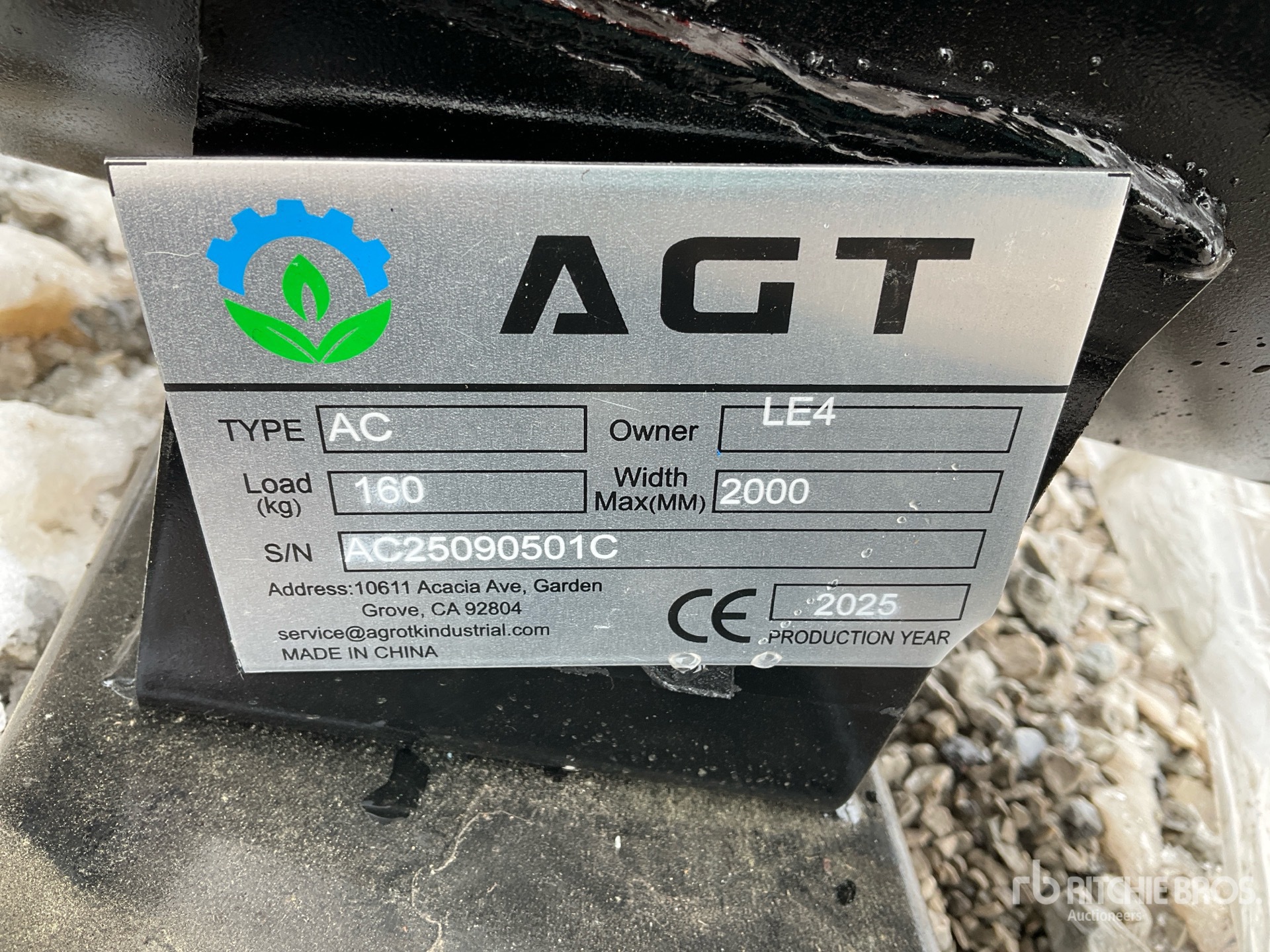 General Appearance with N.º de serie/VIN