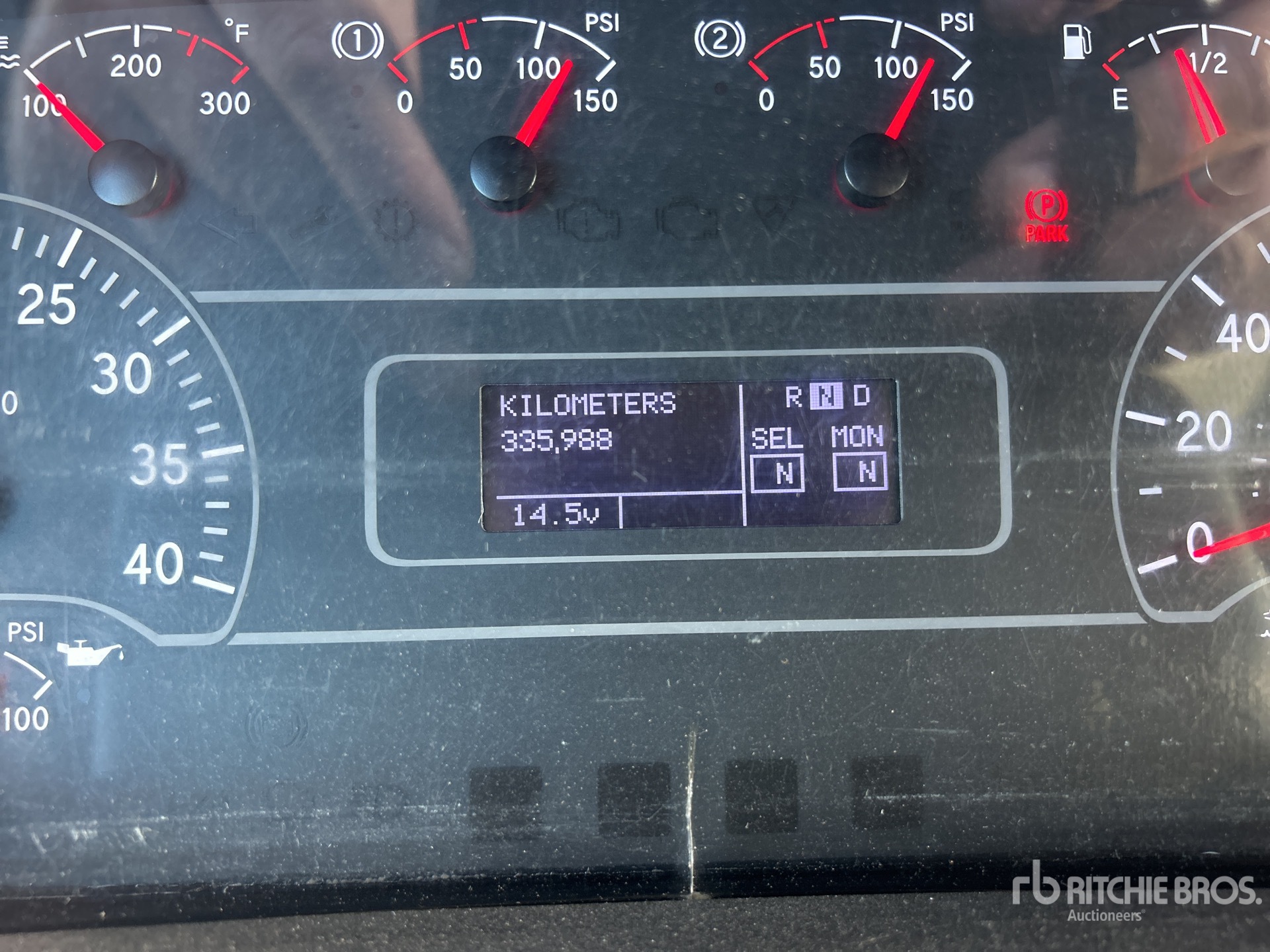 General Appearance with Hour Meter / Odometer