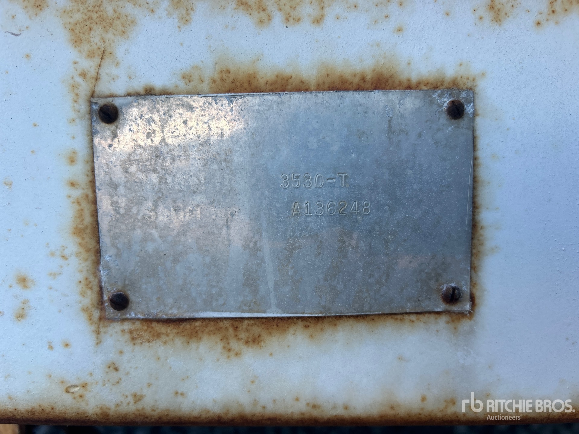 General Appearance with N.º de serie/VIN