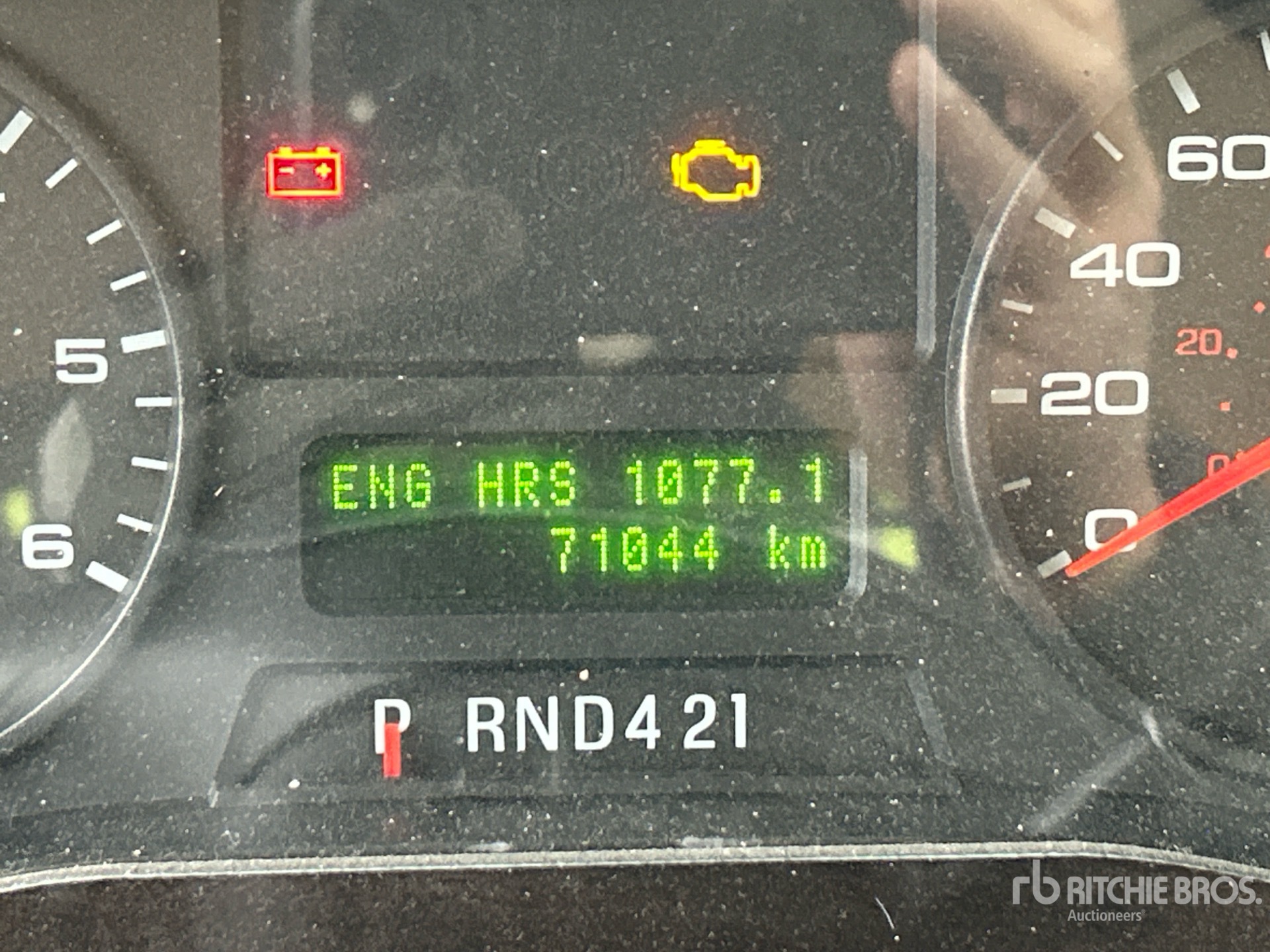 General Appearance with Hour Meter / Odometer
