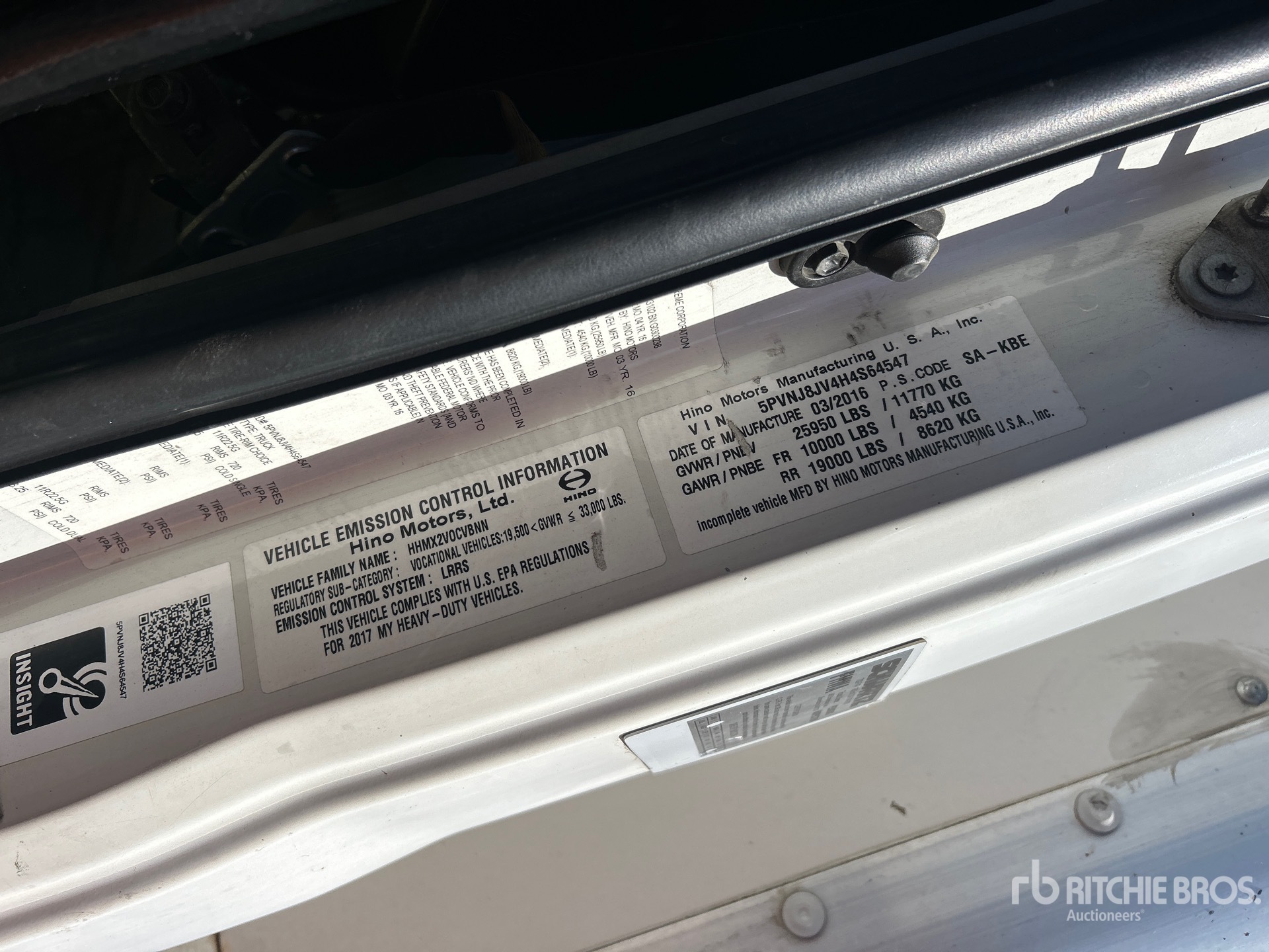 General Appearance with Seriennummer / FIN