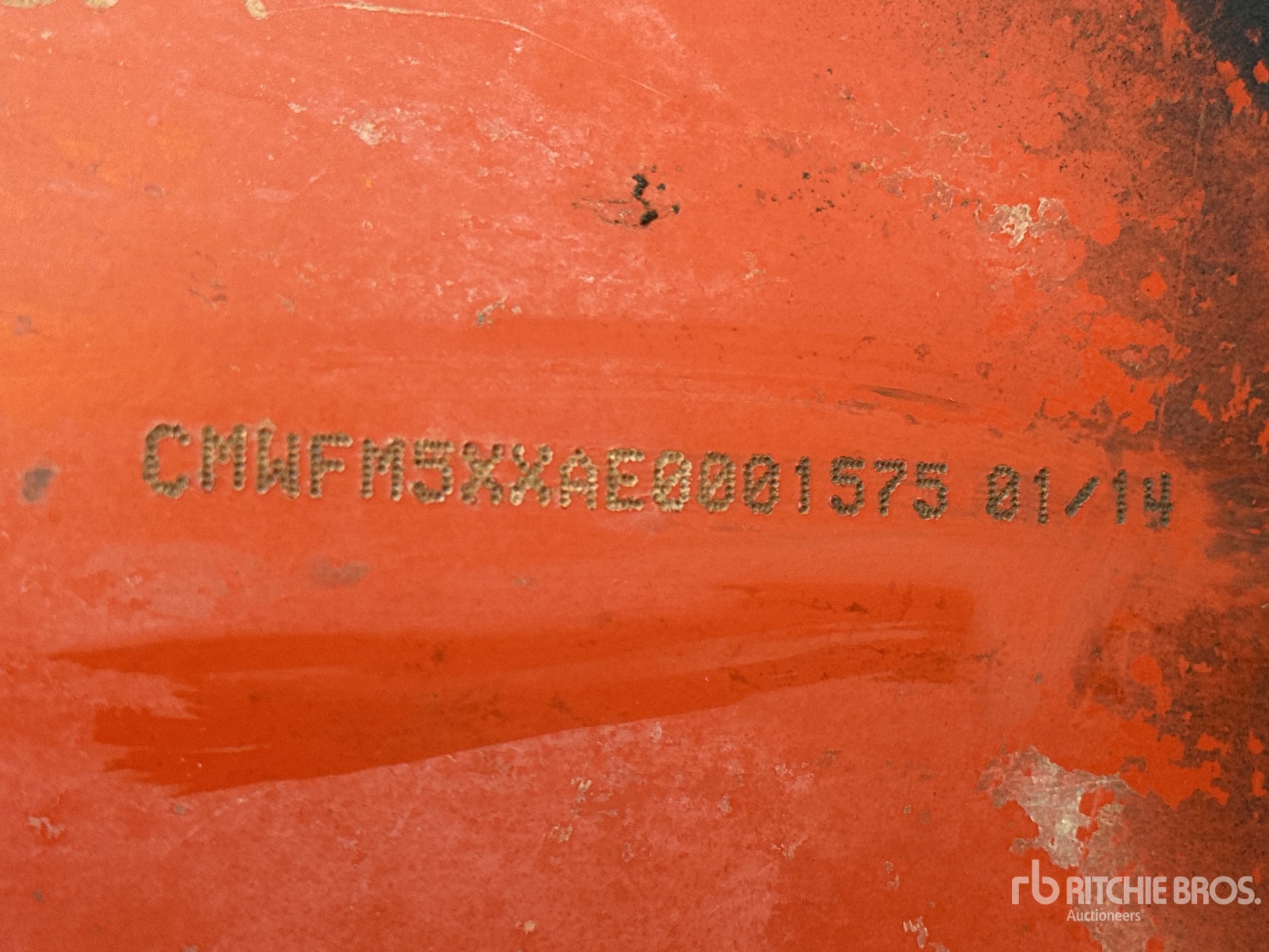 General Appearance with N.º de serie/VIN