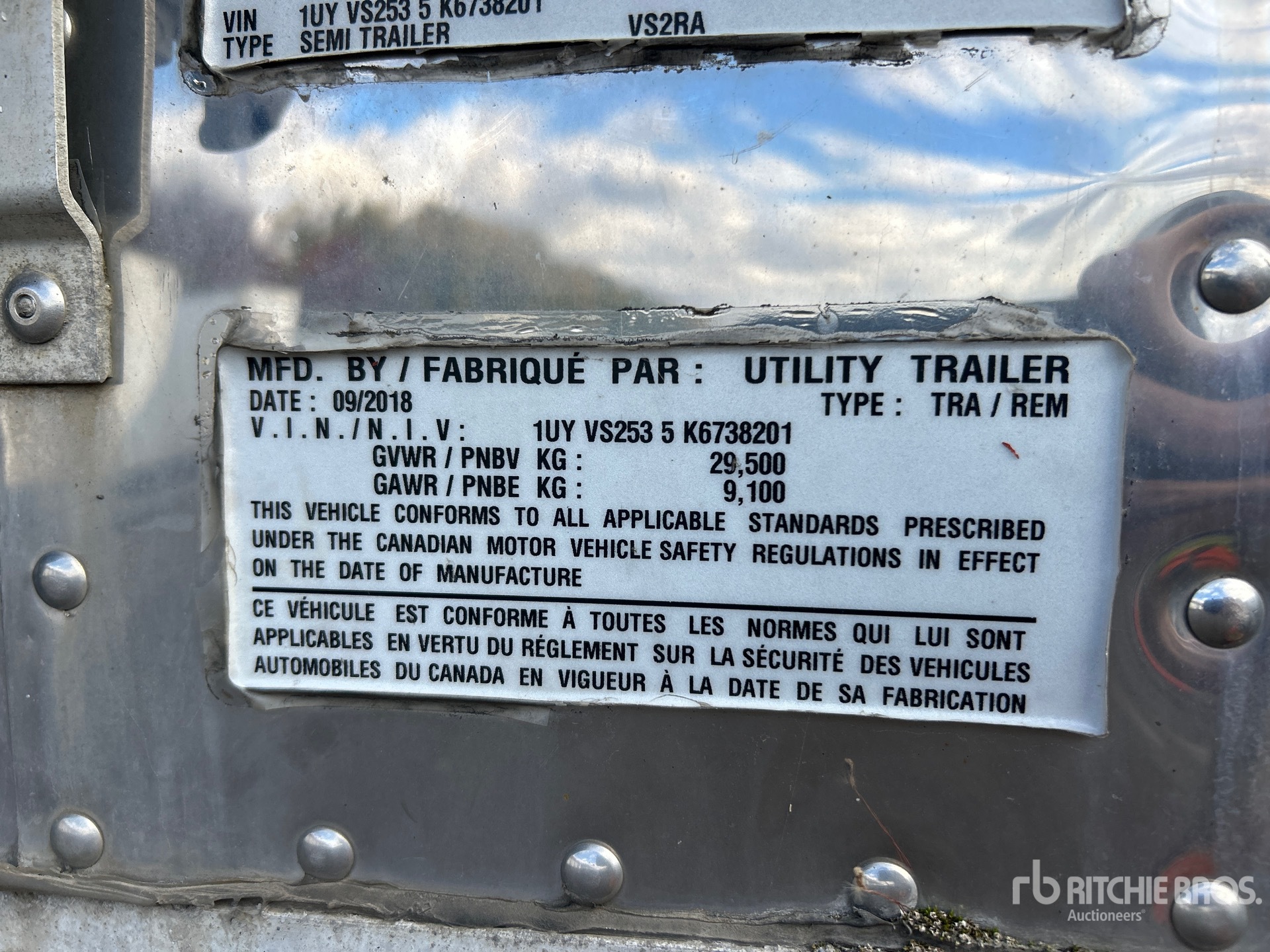 General Appearance with Seriennummer / FIN