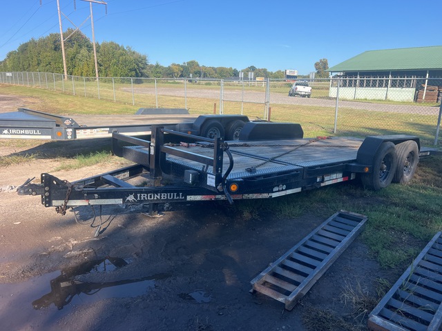 2022 Iron Bull L1400 21 ft T/A Tilt Deck Trailer