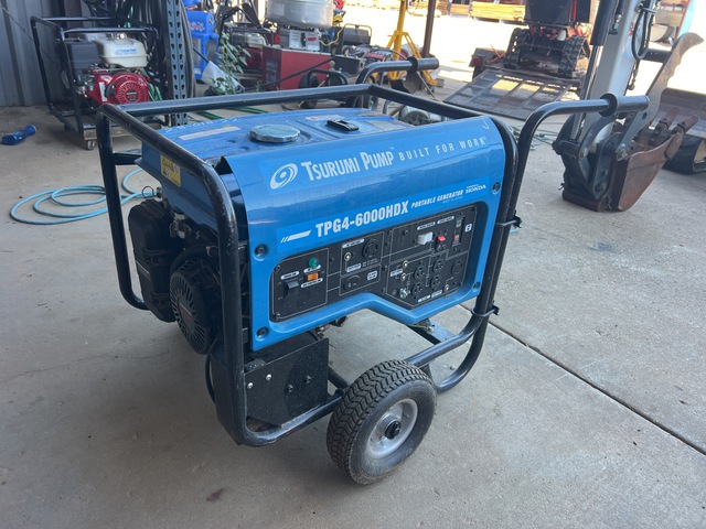 2023 Tsurumi TPG4-6000 HDX 5.5 kVA Generator Set