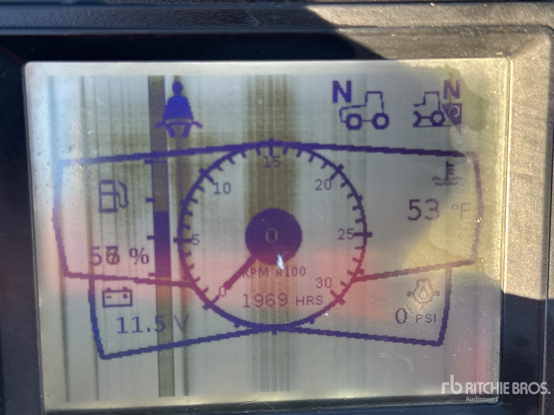 General Appearance with Hour Meter / Odometer