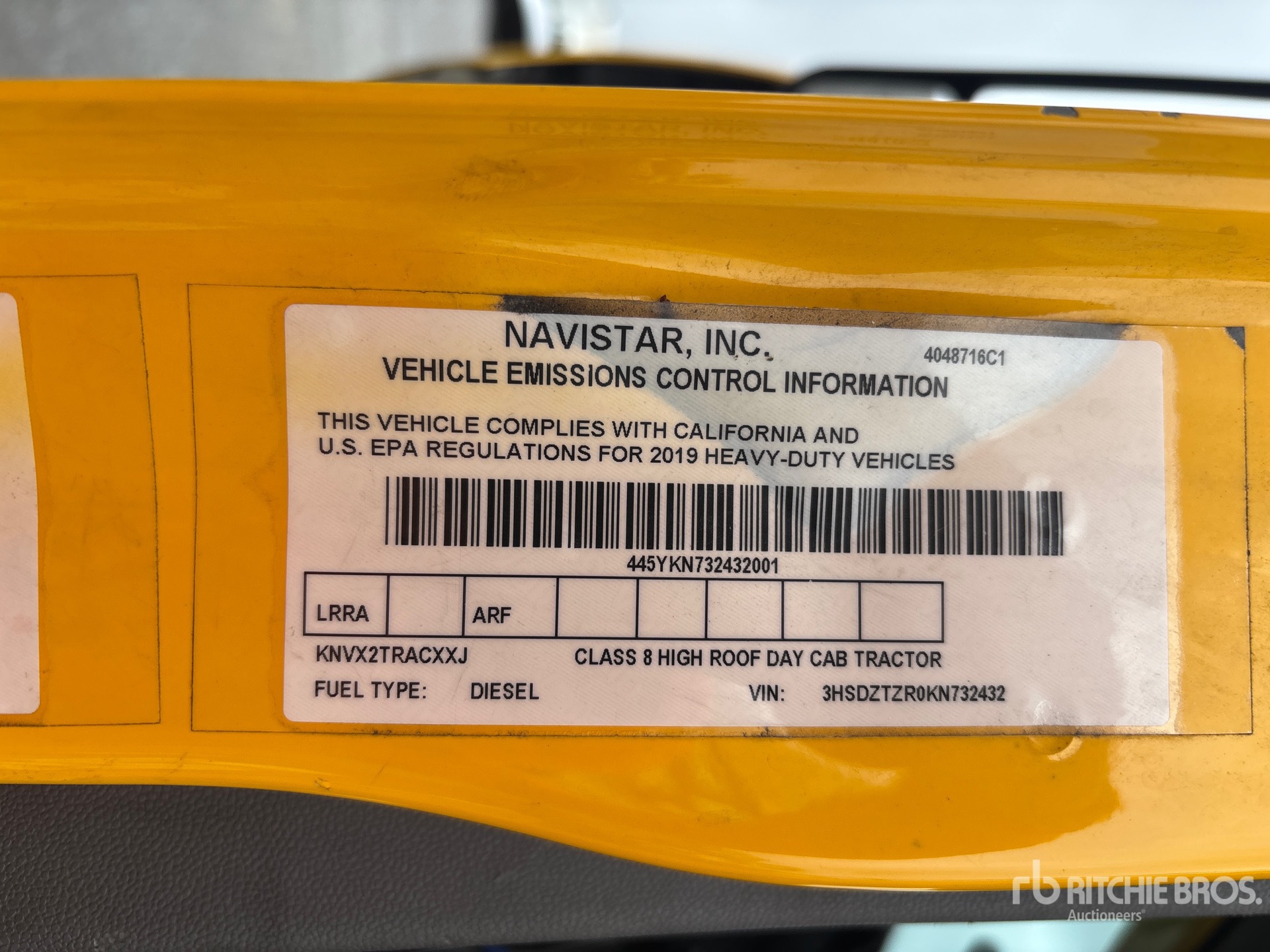 General Appearance with Seriennummer / FIN