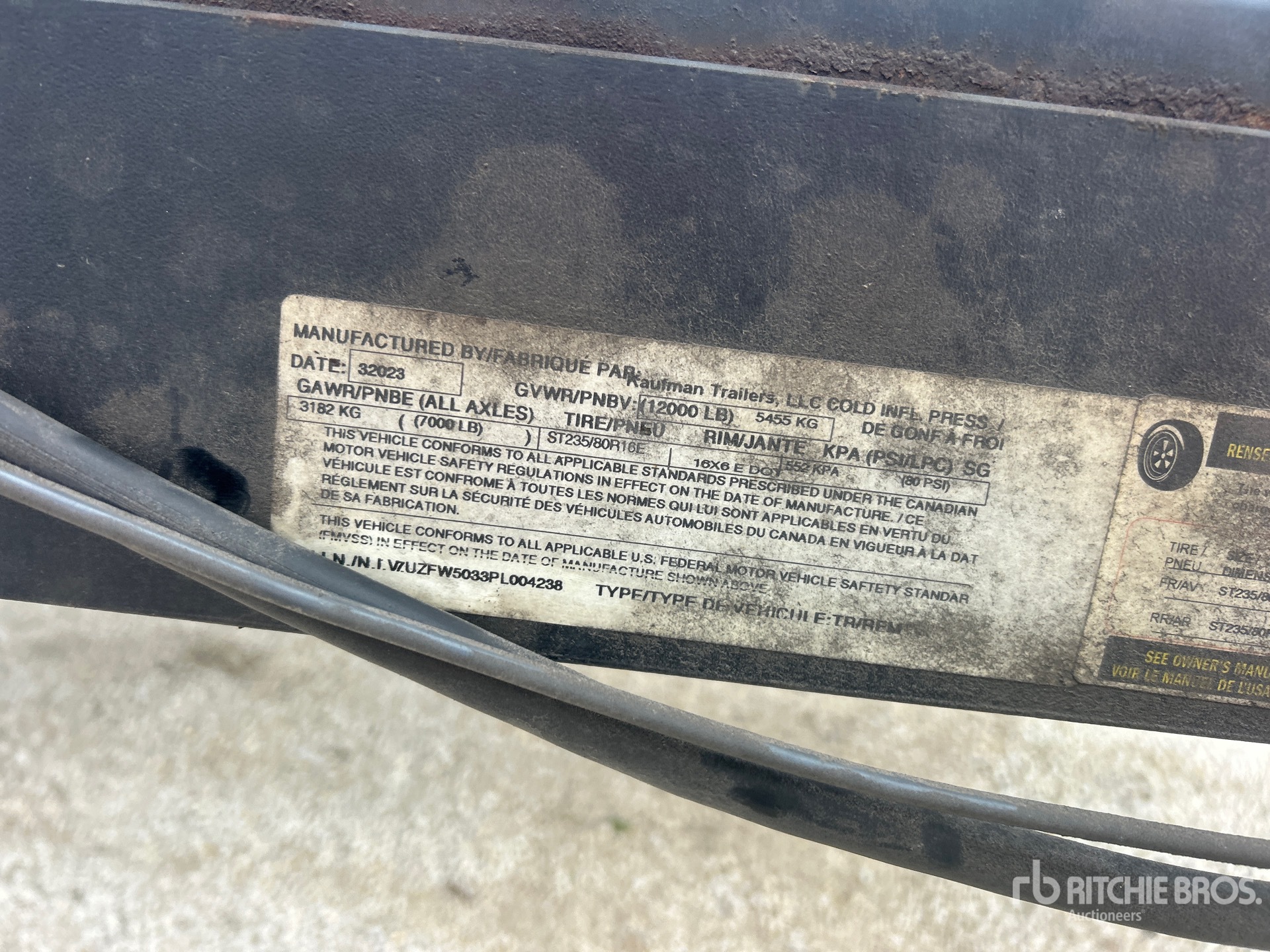 General Appearance with Seriennummer / FIN