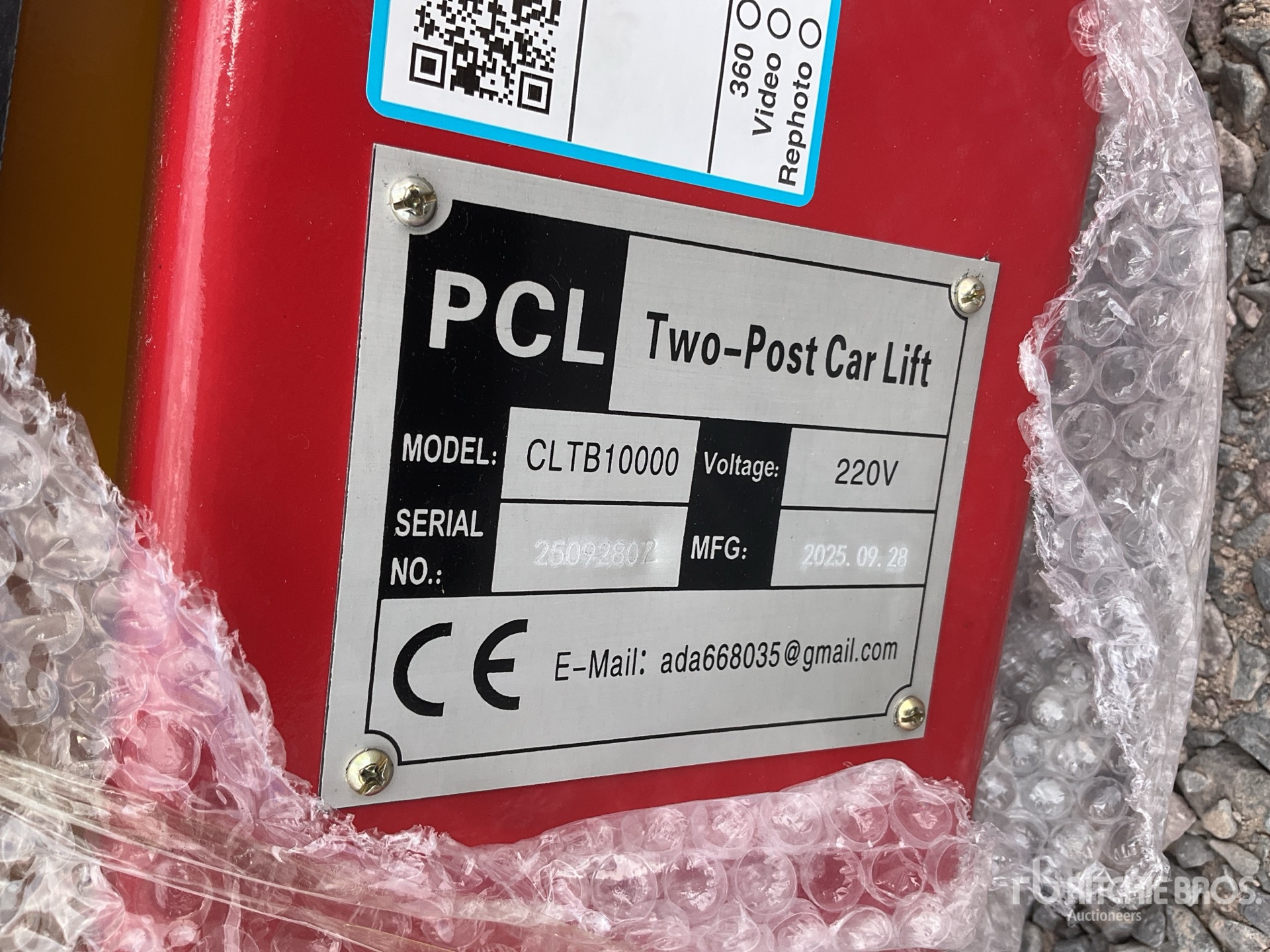 General Appearance with Seriennummer / FIN