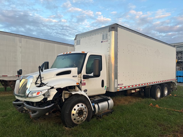 2022 International MV607 SBA 6x4 Van Truck (Inoperable)