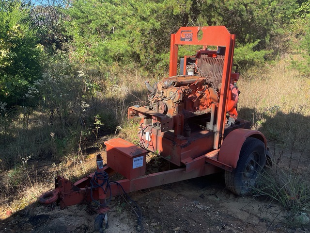 2010 Godwin CD 150 Trailer-Mounted Water Pump