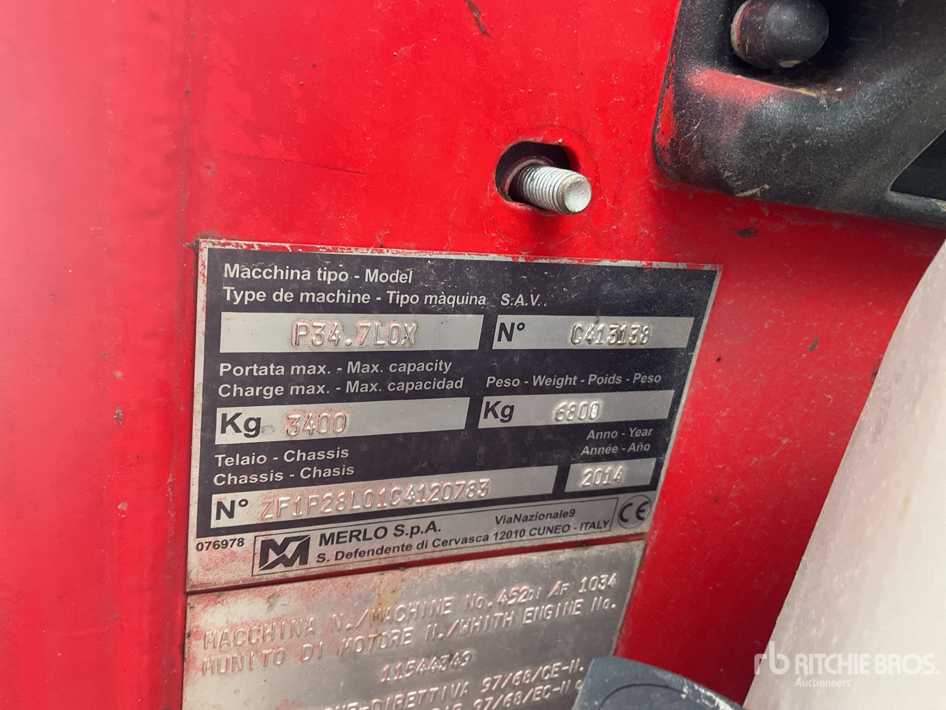 General Appearance with Seriennummer / FIN