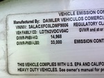 General Appearance with Numéro de série/Numéro d'identification du véhicule automobile