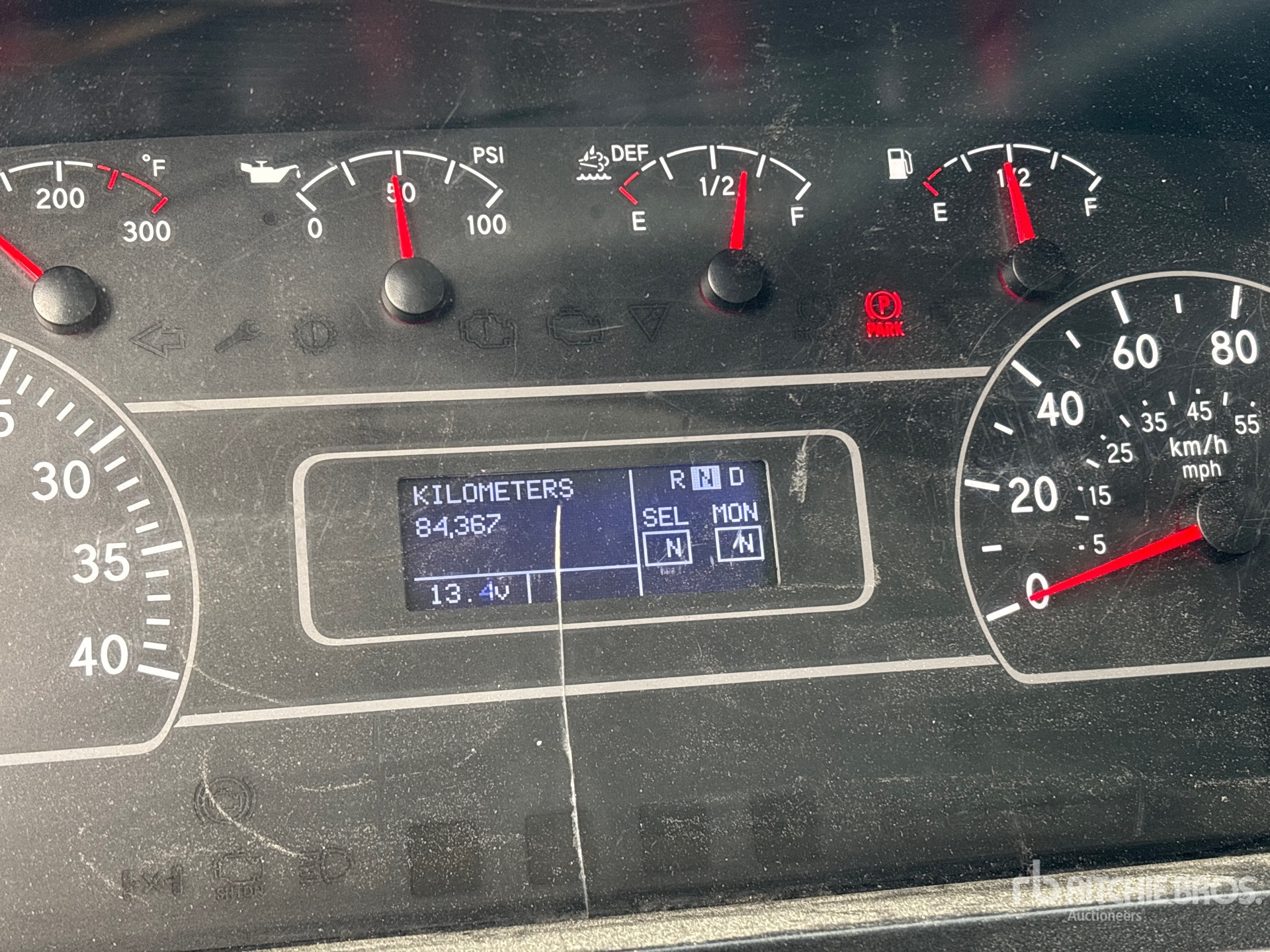 General Appearance with Hour Meter / Odometer