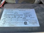 General Appearance with Unit Serial Number