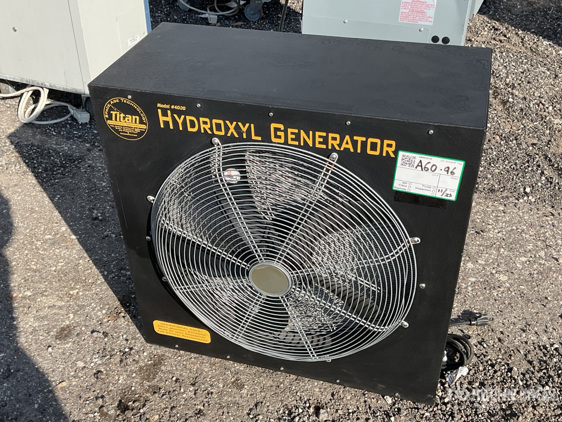 General Appearance with Picture, Right Front Corner