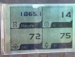 Aspect général with Compteur horaire / compteur kilométrique
