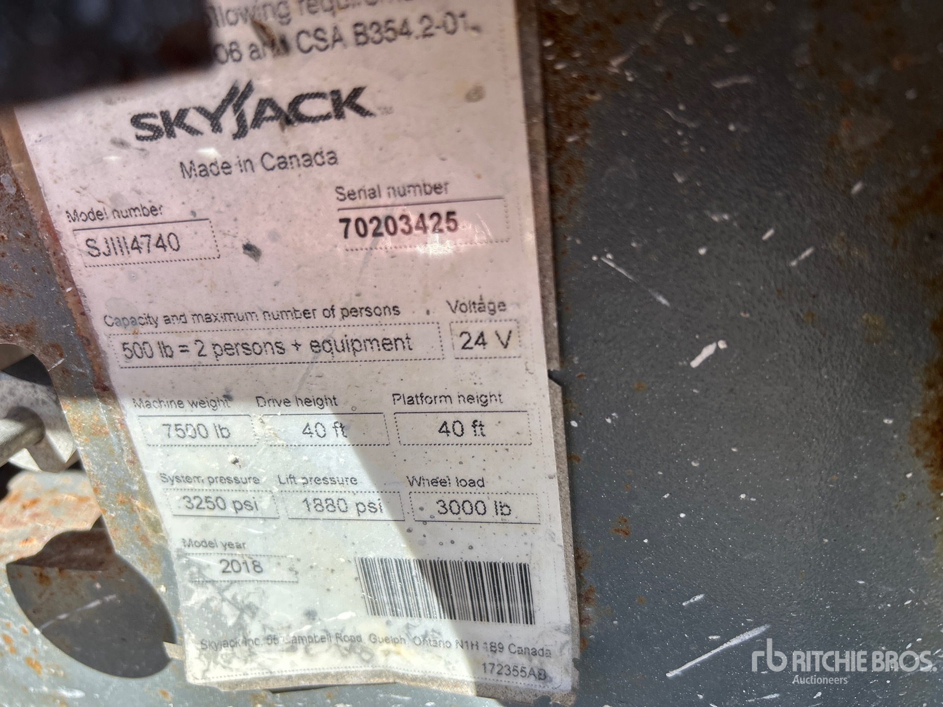 General Appearance with Numéro de série/Numéro d'identification du véhicule automobile