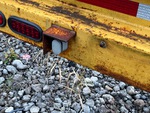 Trailer Chassis with License Plate Light Functional