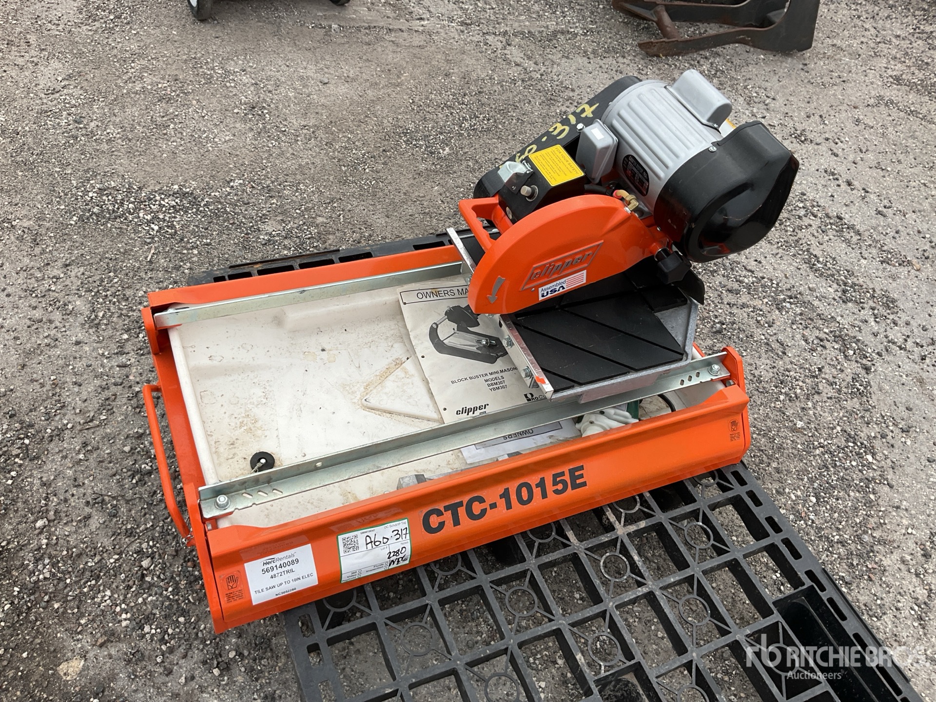 General Appearance with Picture, Left Front Corner