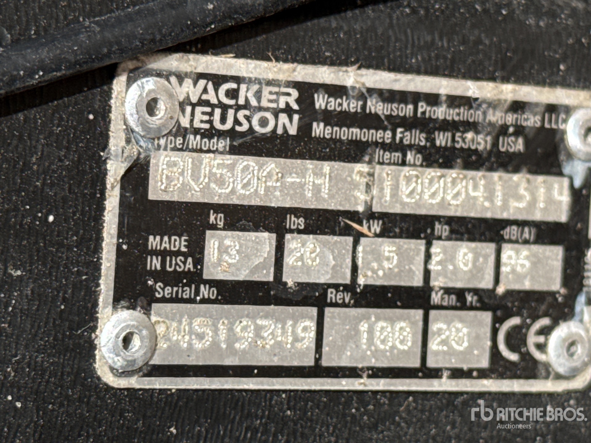 General Appearance with Numéro de série/Numéro d'identification du véhicule automobile