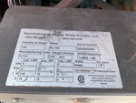 General Appearance with Unit Serial Number