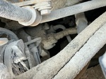 Engine with A/C Compressor