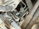 Engine with A/C Compressor
