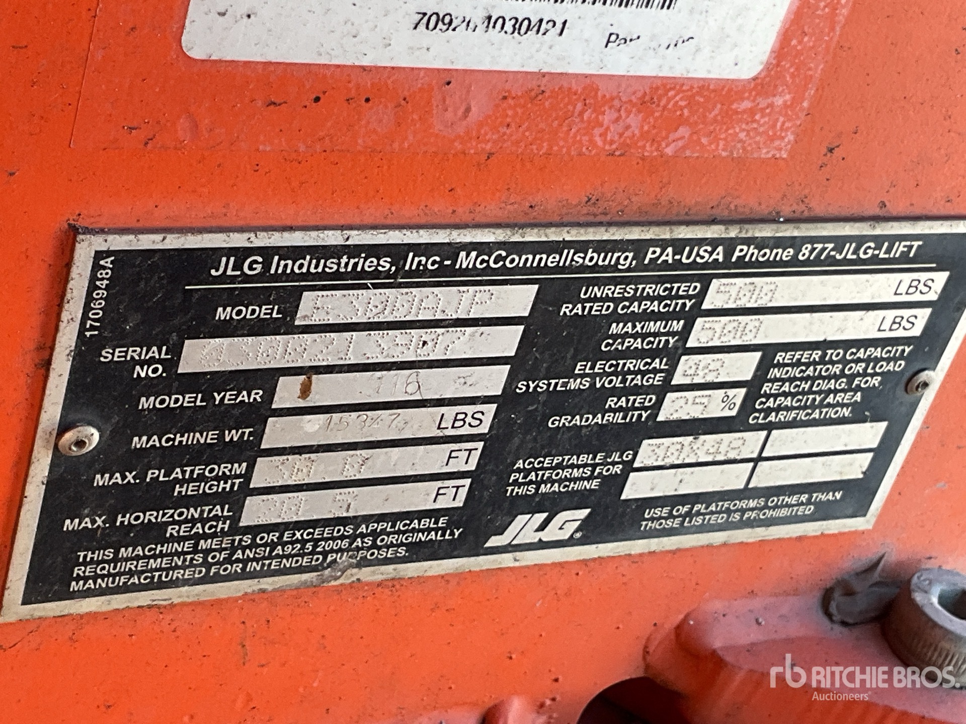 General Appearance with Numero seriale/numero d’identificazione del veicolo (VIN)