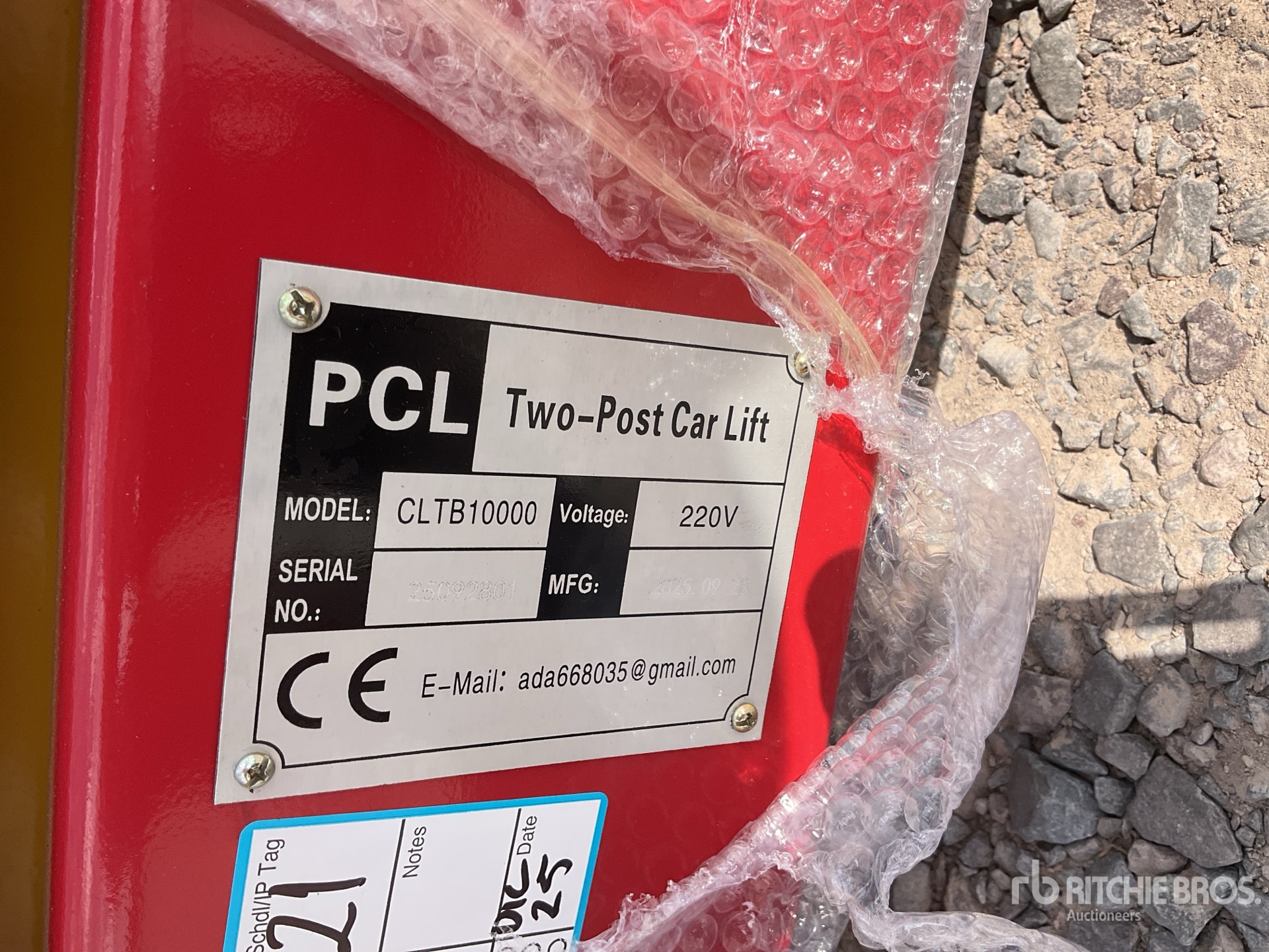 General Appearance with Seriennummer / FIN