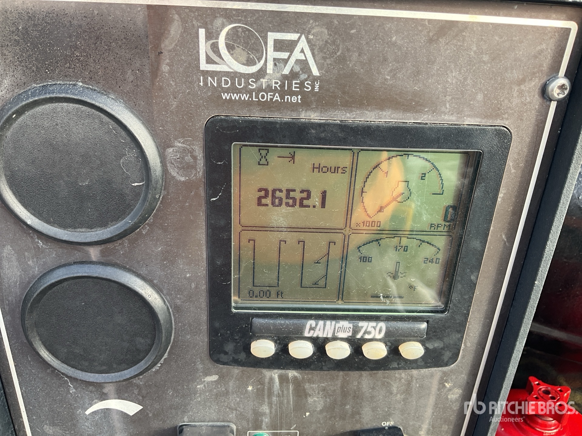 General Appearance with Hour Meter / Odometer