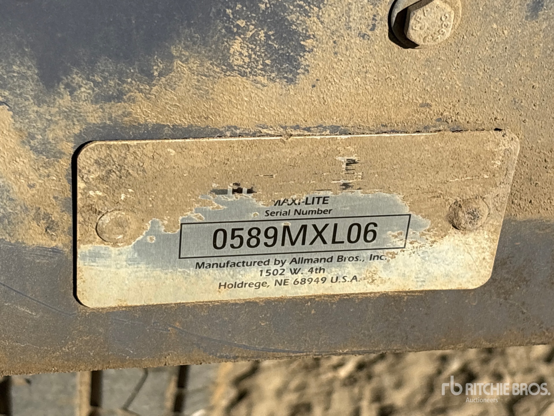 General Appearance with Unit Serial Number