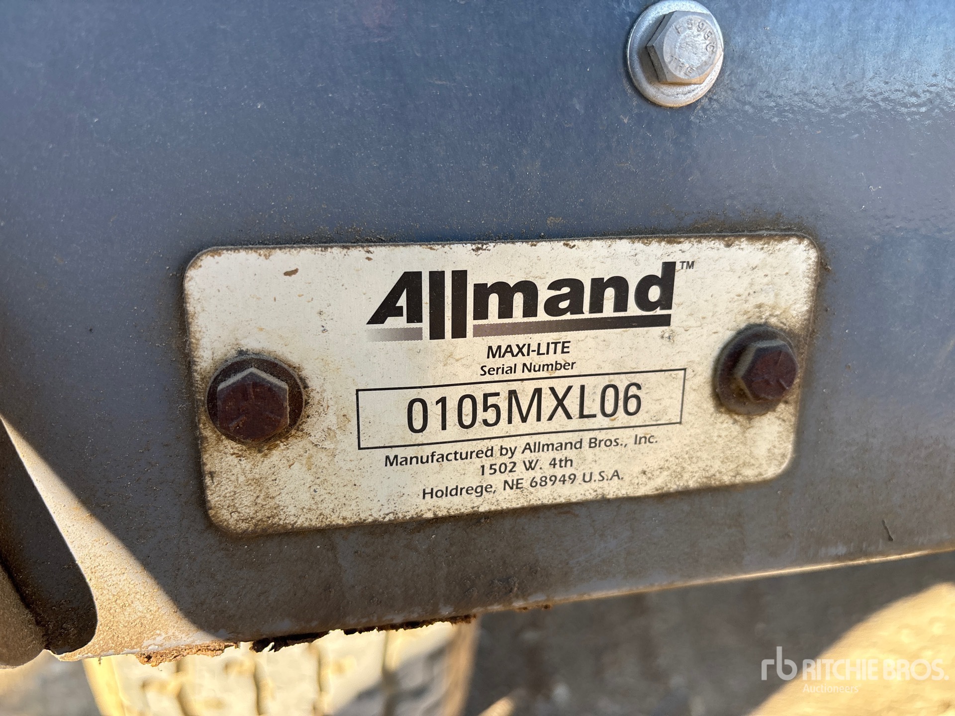 General Appearance with Unit Serial Number
