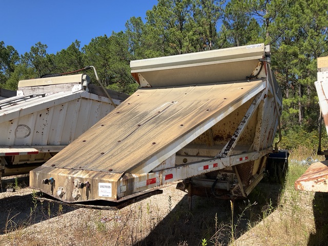 2014 American ABD400 T/A Belly Dump Trailer