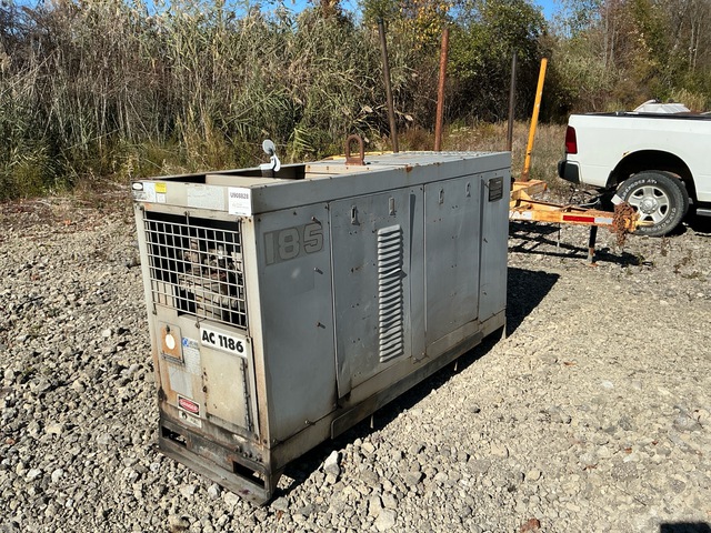 1998 Leroi 185 CFM Skid Mounted Air Compressor 1998 Leroi 185 CFM Skid Mounted Air Compressor