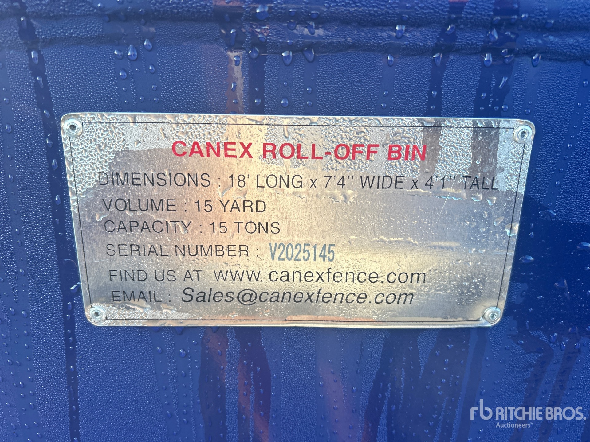 General Appearance with Numero seriale/numero d’identificazione del veicolo (VIN)