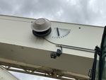 Crane Superstructure with Boom Angle Indicator