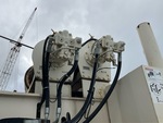 Crane Superstructure Hydraulics with Hydraulic Motors